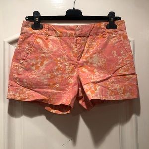 Calvin Klein Jeans - Pink & Orange leopard shorts - Size 4